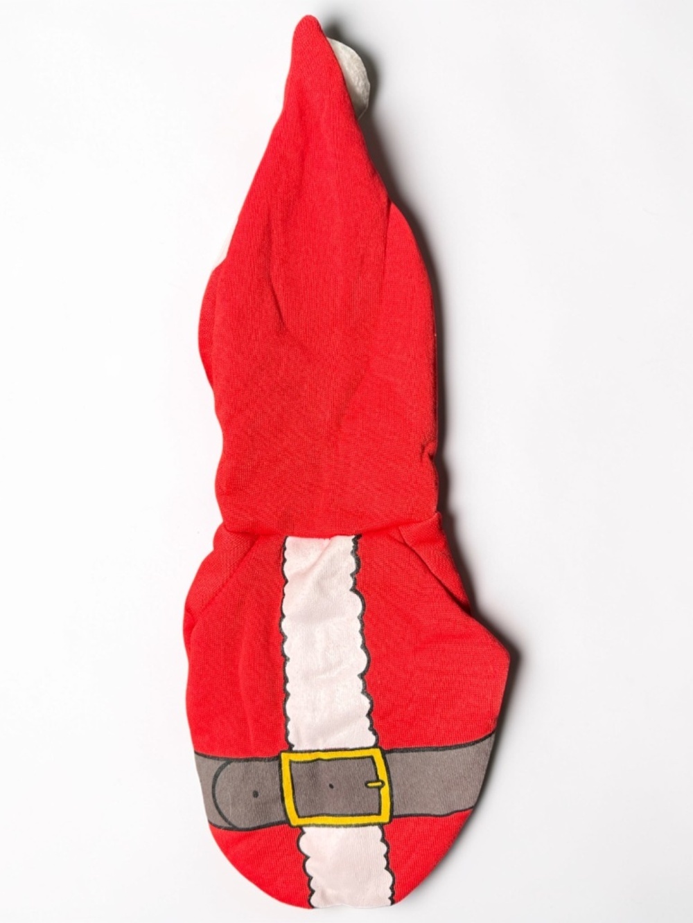 XS Pet Santa Hoodie Christmas Dog Cat Costume Holiday Puppy Outfit Red Coat